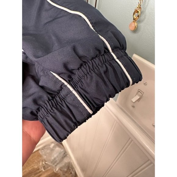 Nike XL Vintage The Athletic Dept Zip Windbreaker Track Jacket Streetwear Navy - Picture 4 of 16